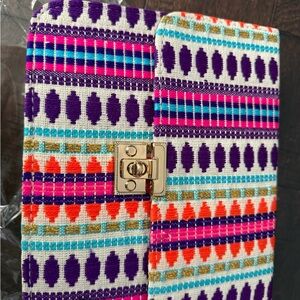 Colorful Patterned Clutch